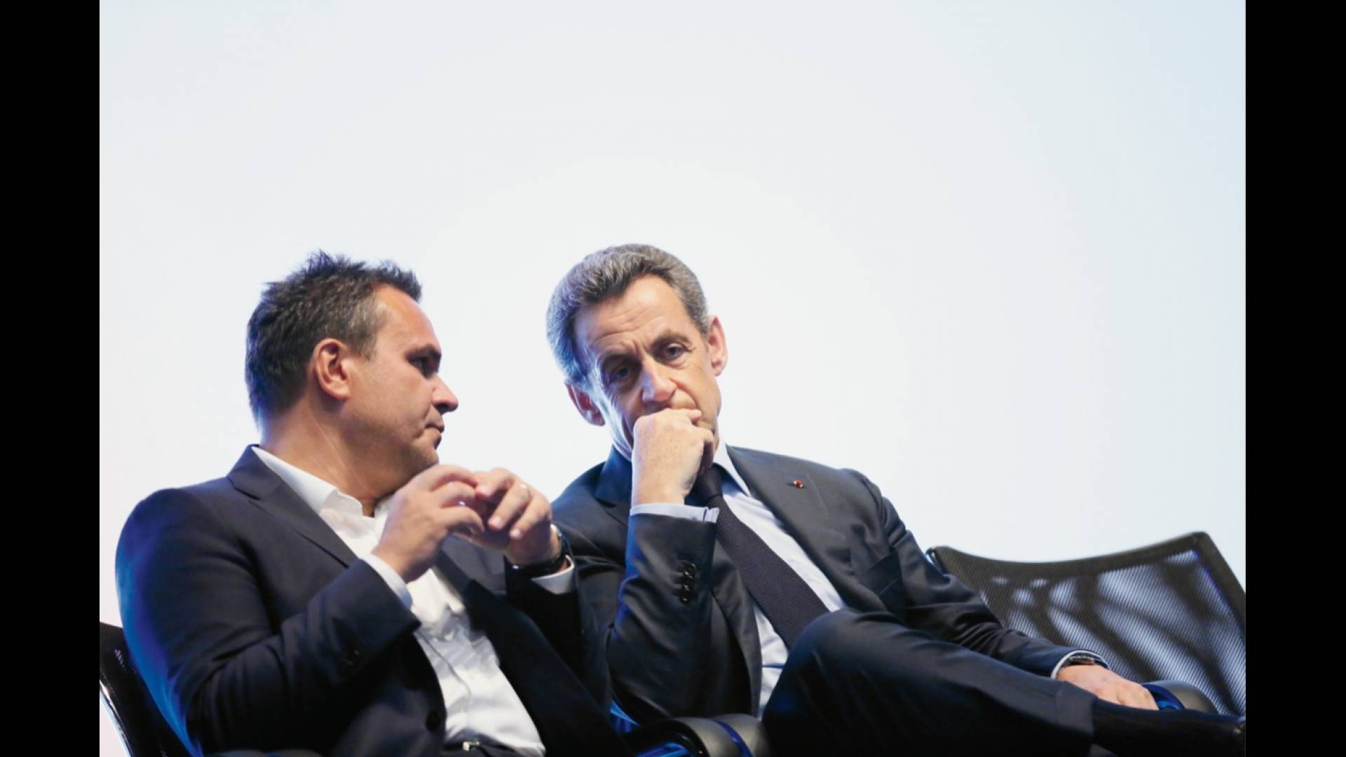 Nicolas Sarkozy a reçu le soutien de Didier Robert ©Archives LYL / Clicanoo