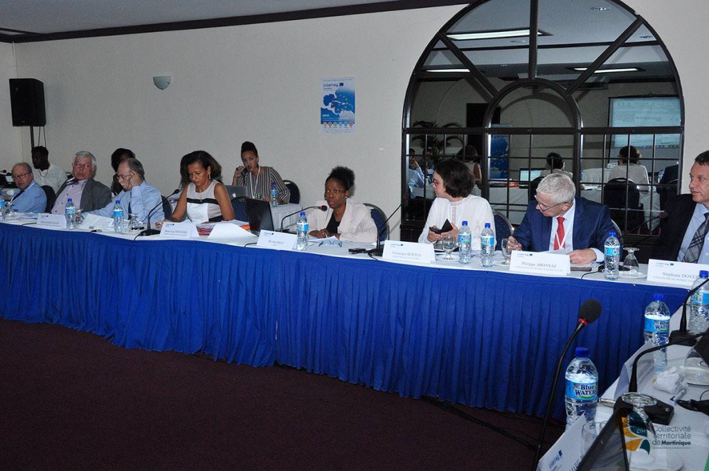 Les réunions ont été placés sous la présidence de la Région Guadeloupe, autorité de gestion du programme Interreg V ©Interreg Caraïbes