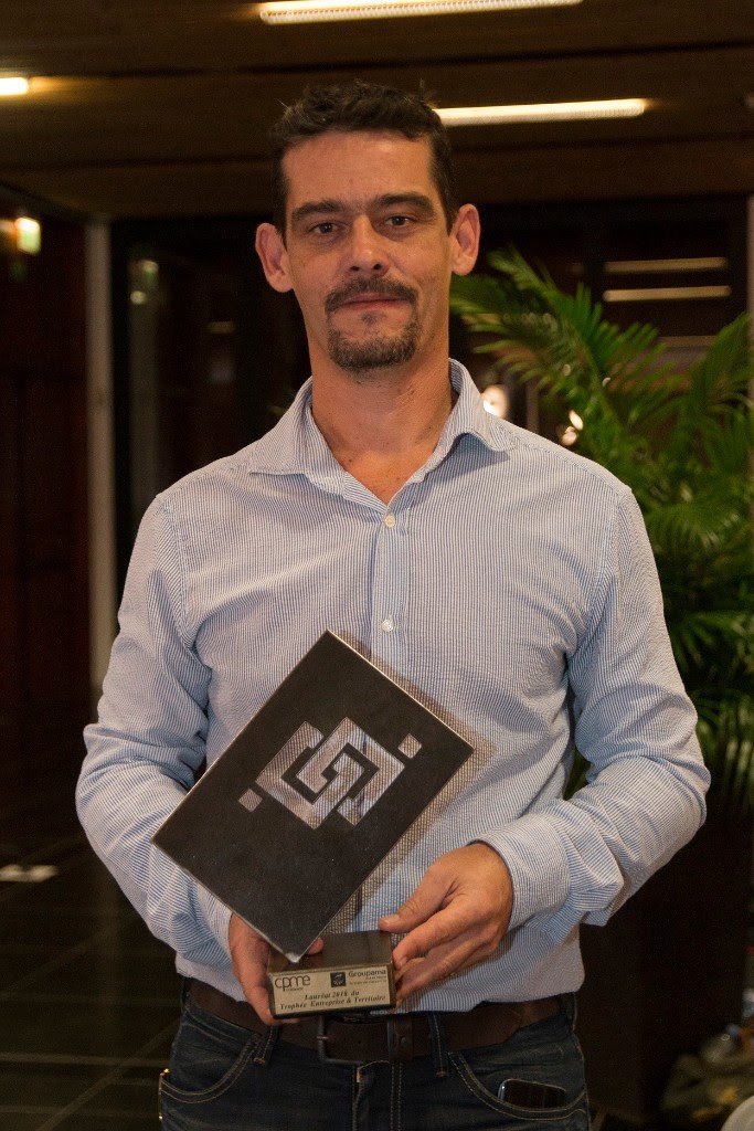 Nicolas Ruiz, représentant de la Cogedal, lauréate du Trophée Entreprise & Territoire. © CPME