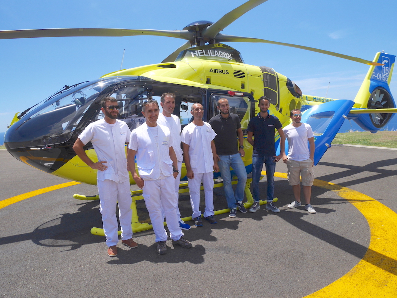 Le SAMU de La Réunion se dote de son premier hélicoptère médicalisé