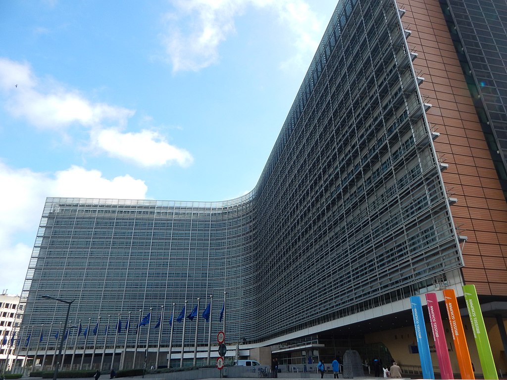 La Commission européenne à Bruxelles 