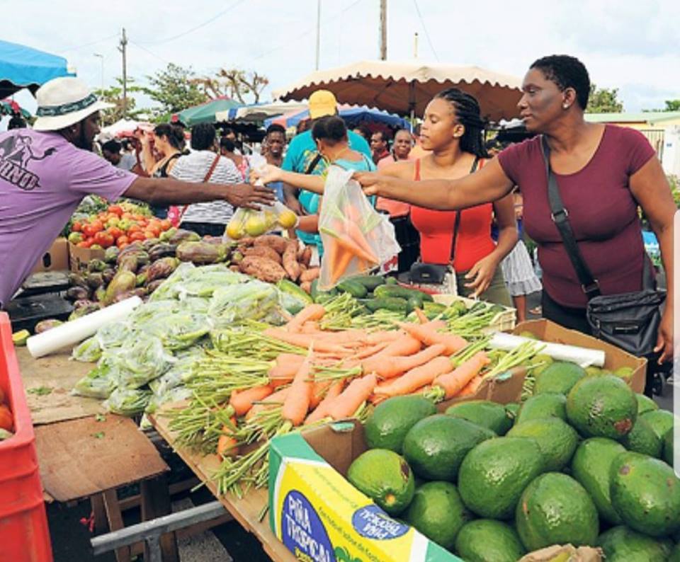 Le marché du Moule en Guadeloupe ©Ville du Moule