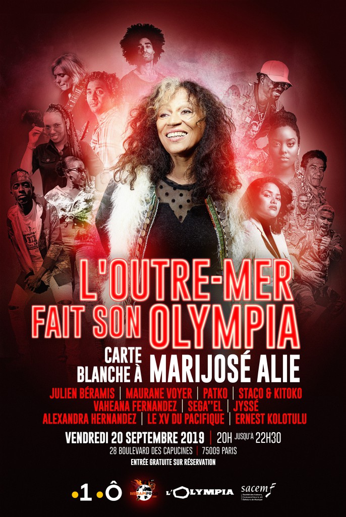 L'outremer fait son olympia -affiche 2019