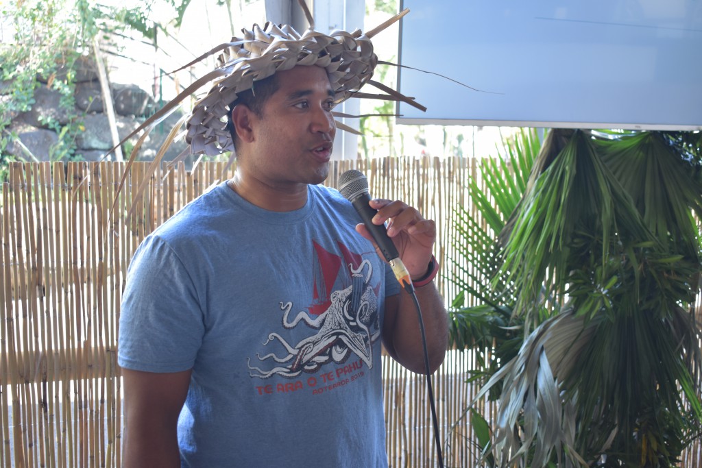 Teiva Véronique, fondateur de Moana Explorer lors de Digital Festival Tahiti © Outremers 360