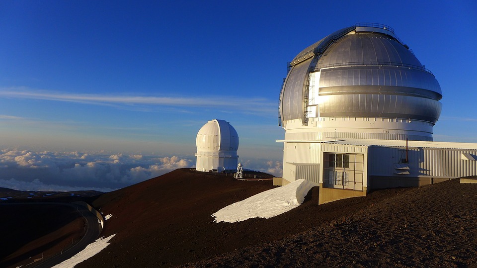 13 télescopes sont déjà installés sur le Mauna Kea ©Pixabay
