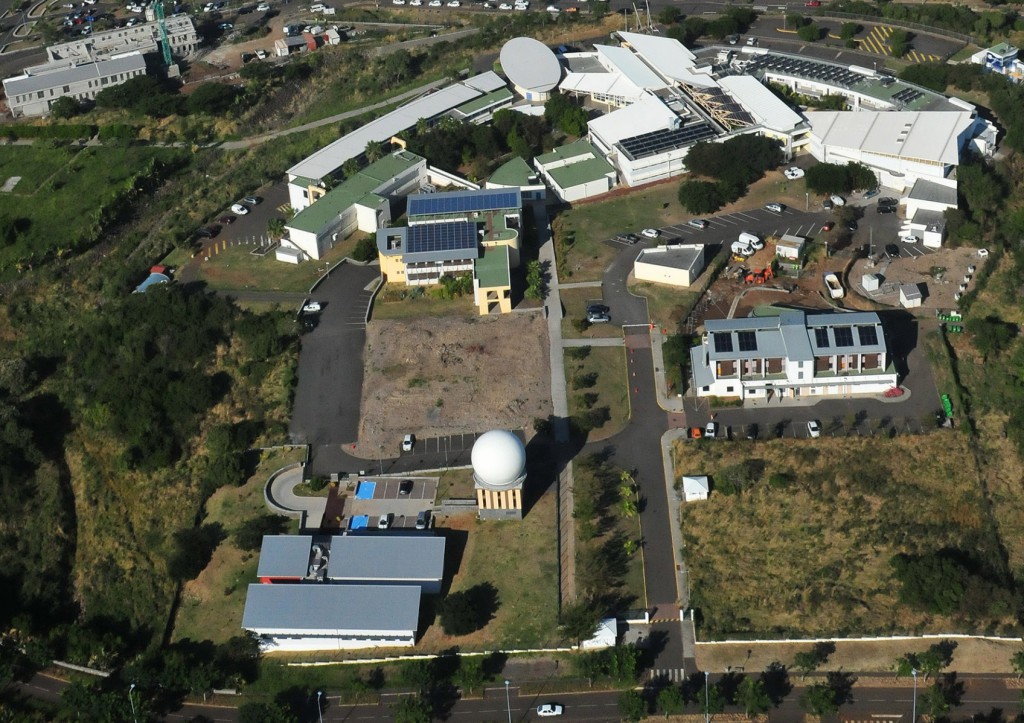 Vue aérienne de la TechSud de la Technopole de La Réunion © Urbanisme Saint-Pierre