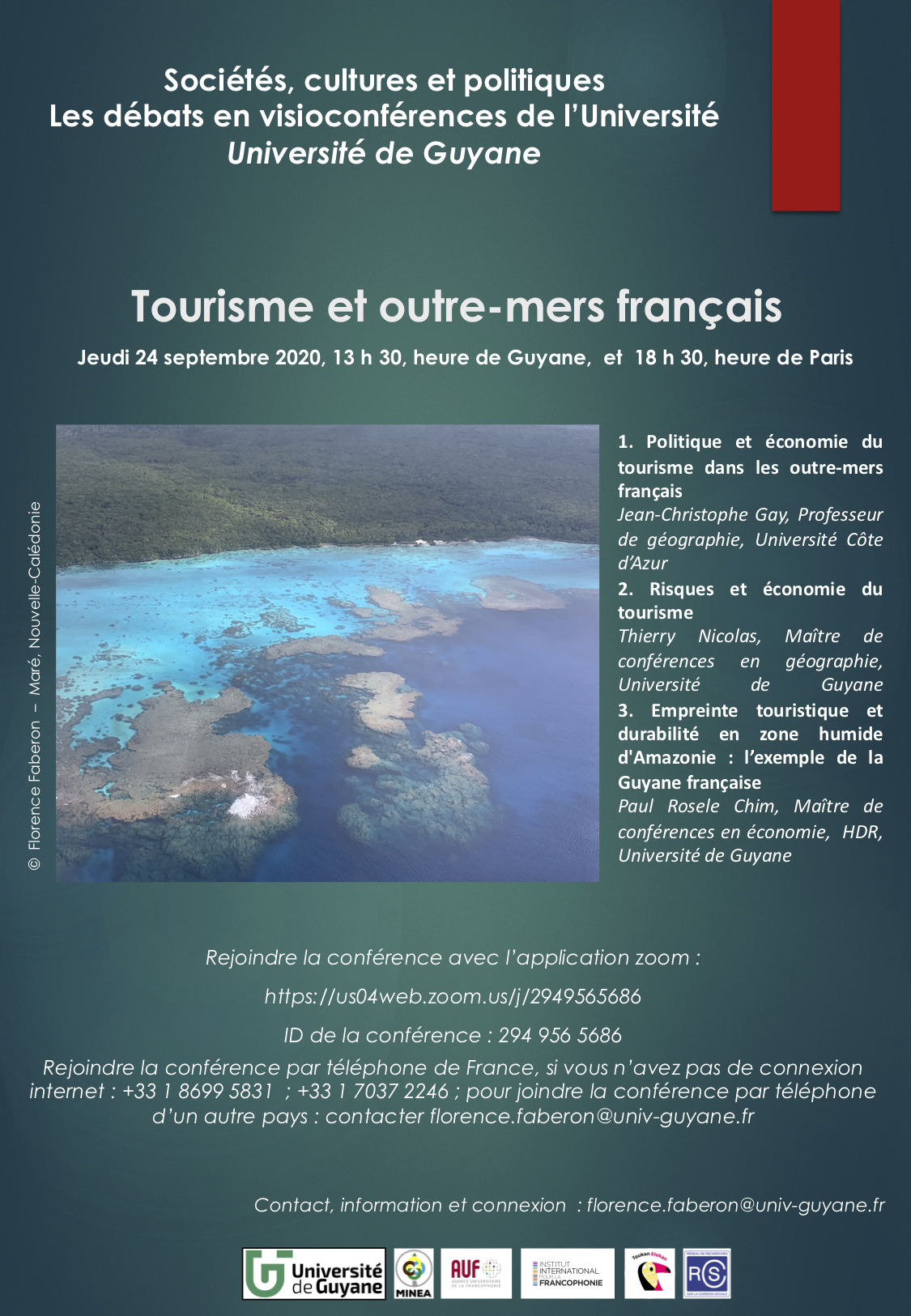 20200924 - Tourisme et outre-mers français - cycle de conférences