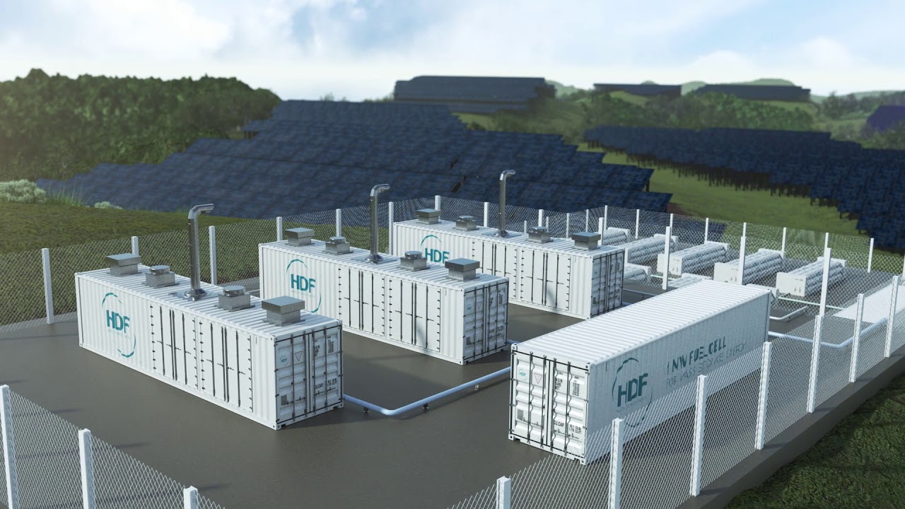 L'unité de stockage d’énergie par hydrogène dans la région de Saint-Laurent du Maroni