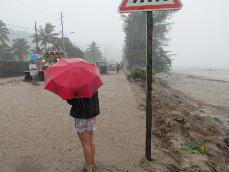 Intempéries : Impressionnantes fortes pluies à Tahiti [Vidéos]