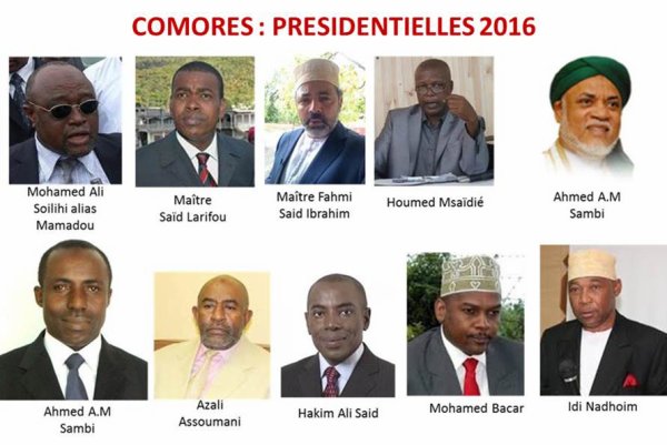 Présidentielles aux Comores : 21 candidatures dont 3 rejetées