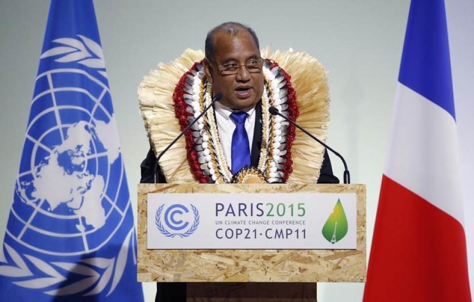 COP 21 : Trois Etats insulaires du Pacifique ratifient l&rsquo;Accord de Paris