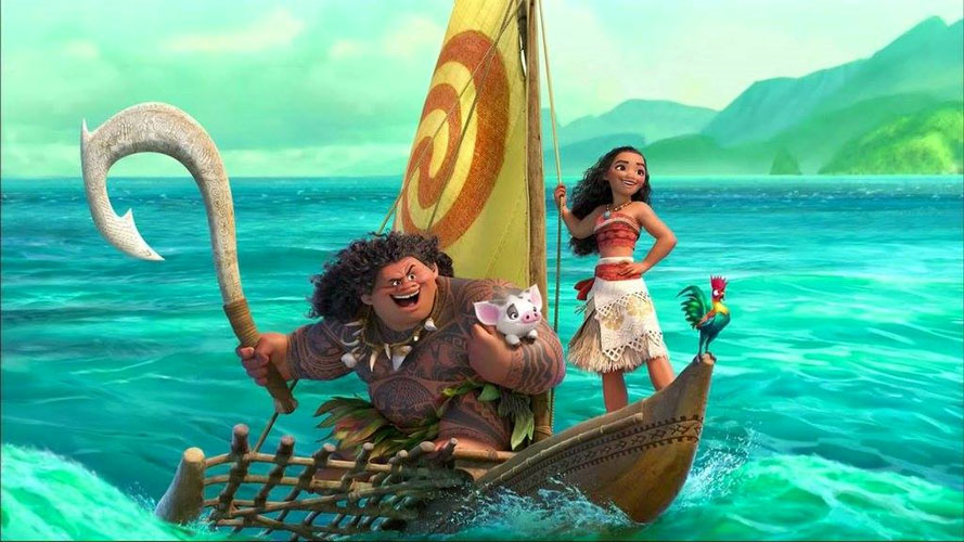 Cinéma : Moana, première princesse Disney du Pacifique (Vidéo)