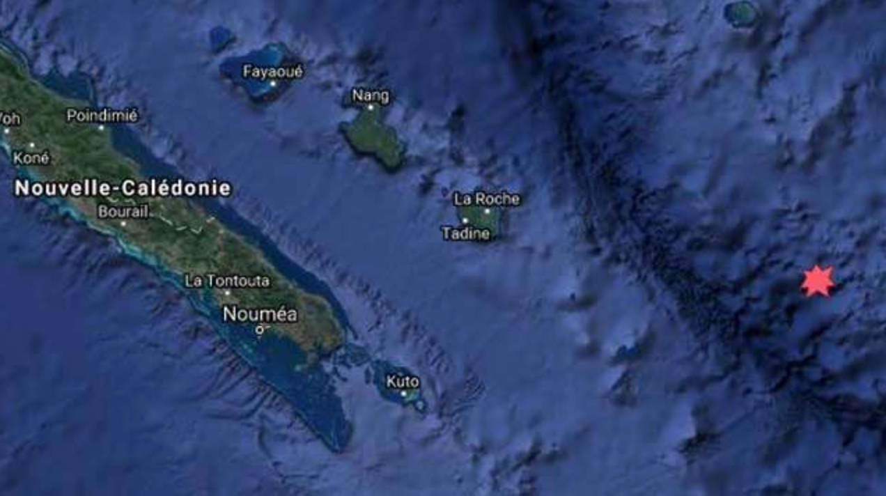 Un séisme de magnitude 7,2 ressenti au large de la Nouvelle-Calédonie