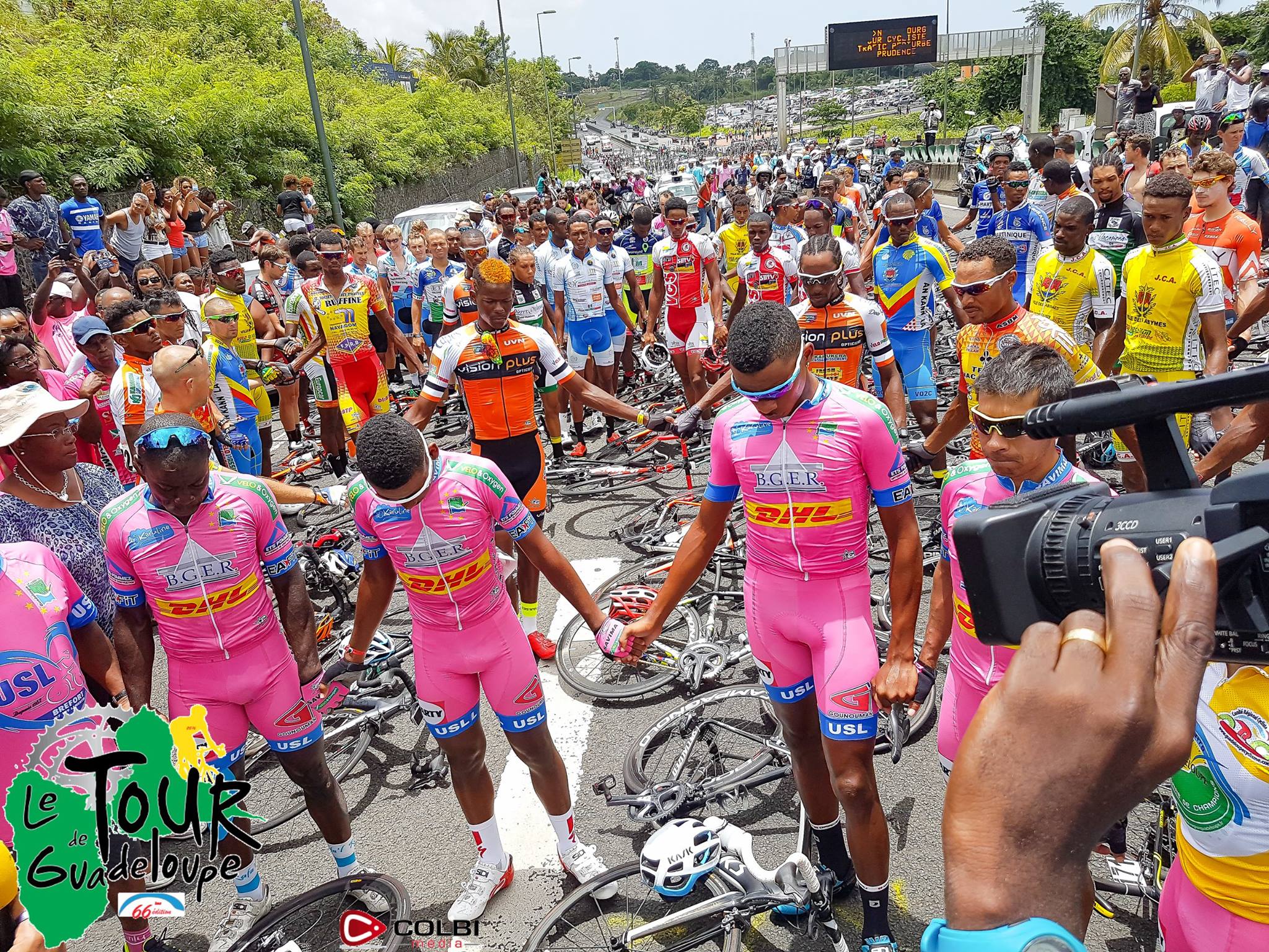 Tour de Guadeloupe 2016 : Une 5ème étape endeuillée