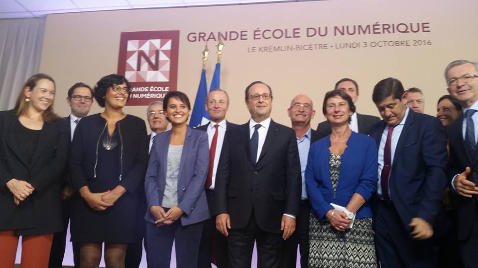 Grande Ecole du Numérique: « L’école de la deuxième chance » selon François Hollande