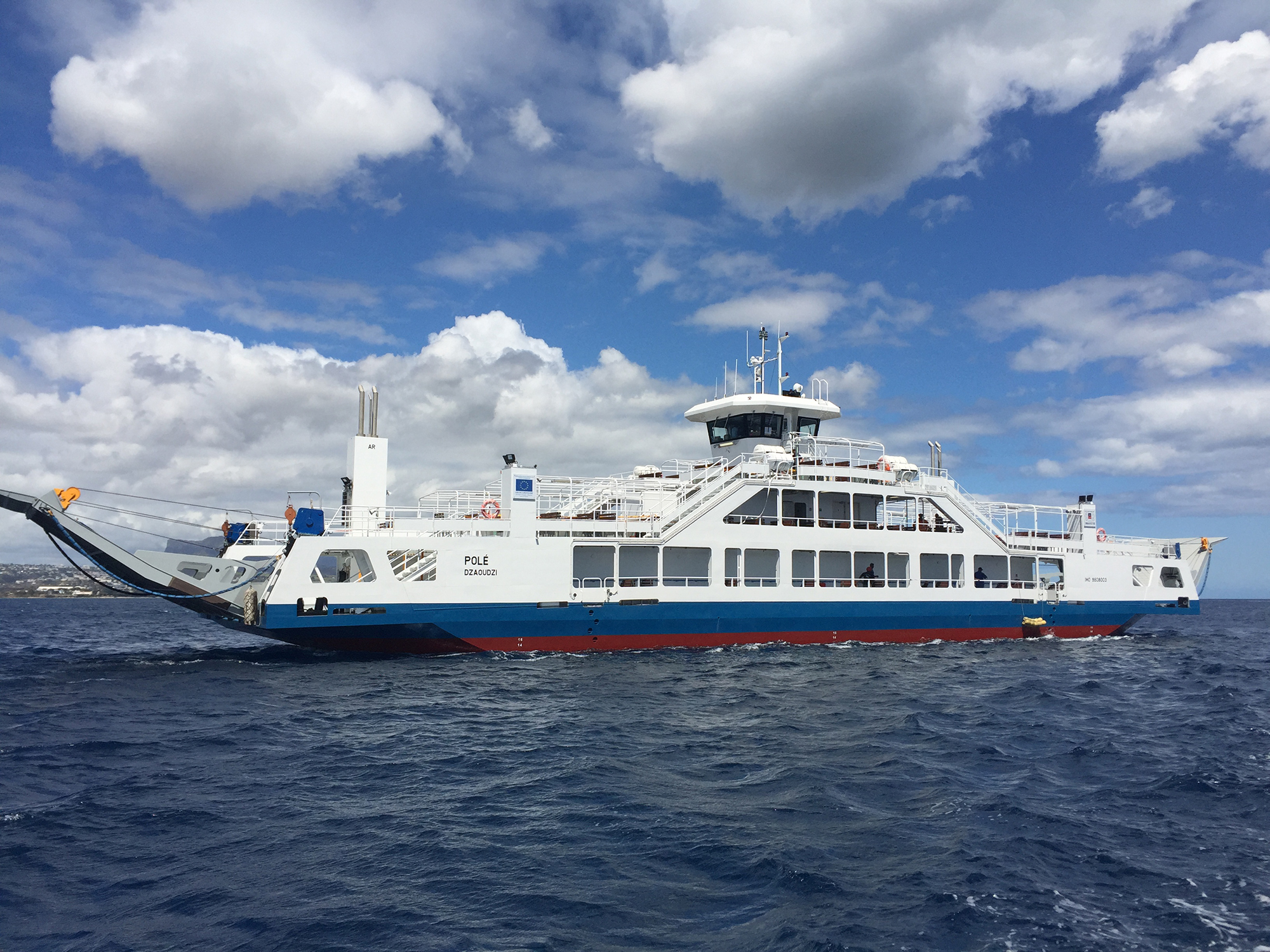 Desserte maritime: Le Polé, plus grand navire jamais construit à Port-Louis (Maurice) livré à Mayotte