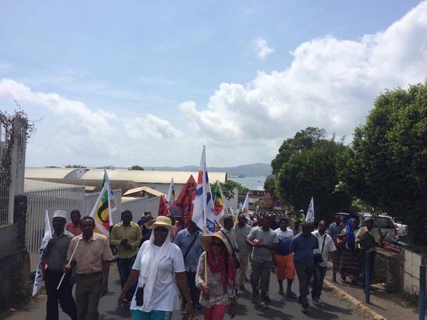 Mayotte : Les enseignants manifestent pour une meilleure prise en compte de leur ancienneté