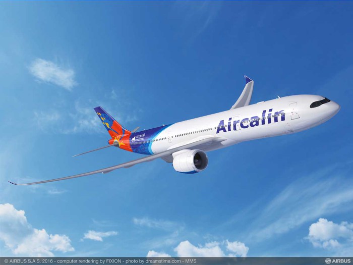 Desserte aérienne: AirCalin commande quatre nouveaux Airbus