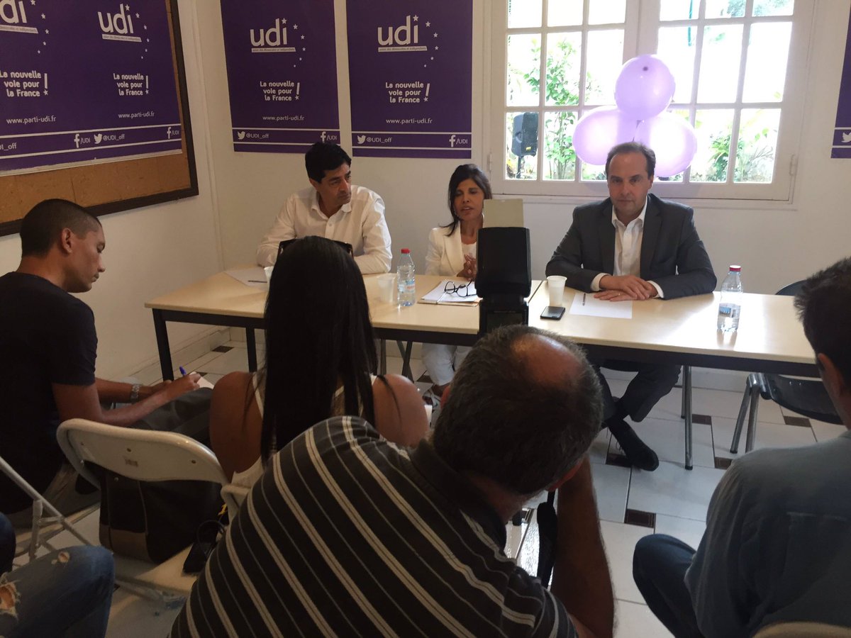 Primaire de la Droite et du centre:  Jean-Christophe Lagarde (UDI) mobilise ses troupes pour Alain Juppé à la Réunion