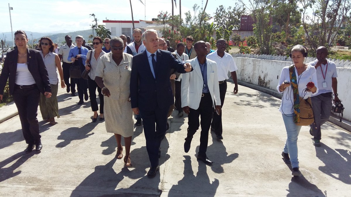 Ouragan Matthew : L’aide de la France envers Haïti encore insuffisante selon Jean-Marc Ayrault