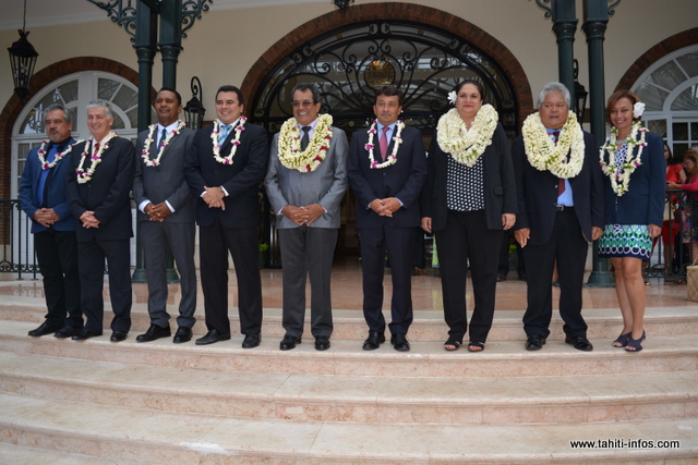Remaniement ministériel en Polynésie: Le Président Fritch présente son nouveau gouvernement