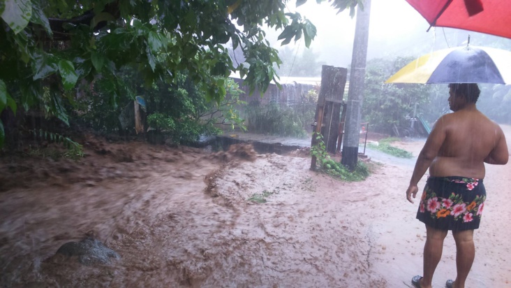 Intempéries en Polynésie: Les fortes pluies persistent à Tahiti