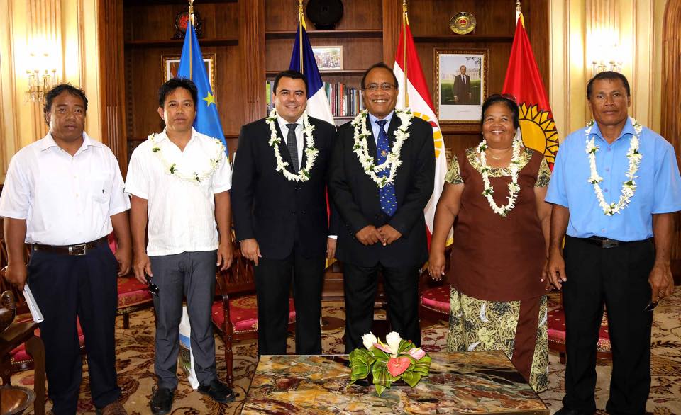 Polynésie française: Le Président de la République des Kiribati en visite