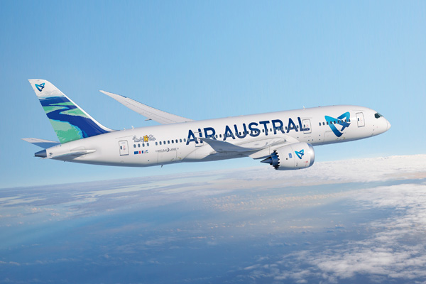 Desserte aérienne: Air Austral opère une rotation exceptionnelle entre La Réunion et Lourdes