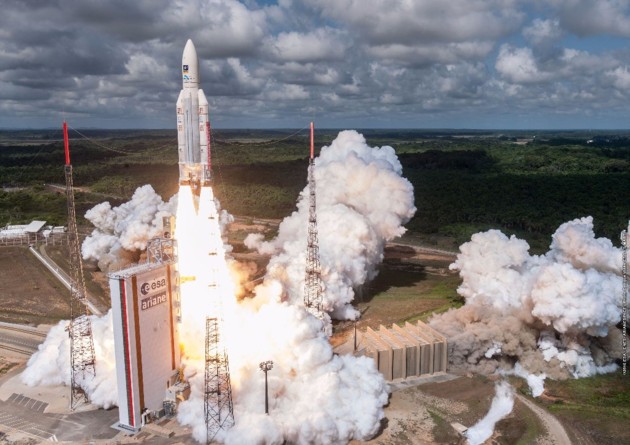 Arianespace: Un lanceur Soyouz a décollé de Guyane