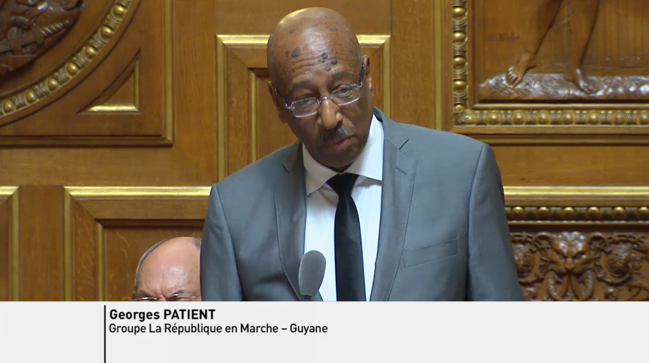 Le sénateur Georges Patient interpelle le gouvernement sur  l’agenda de l’application de l&rsquo; Accord de Guyane