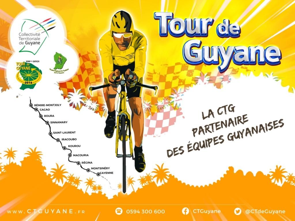 Tour de Guyane : La 28ème édition démarre aujourd’hui