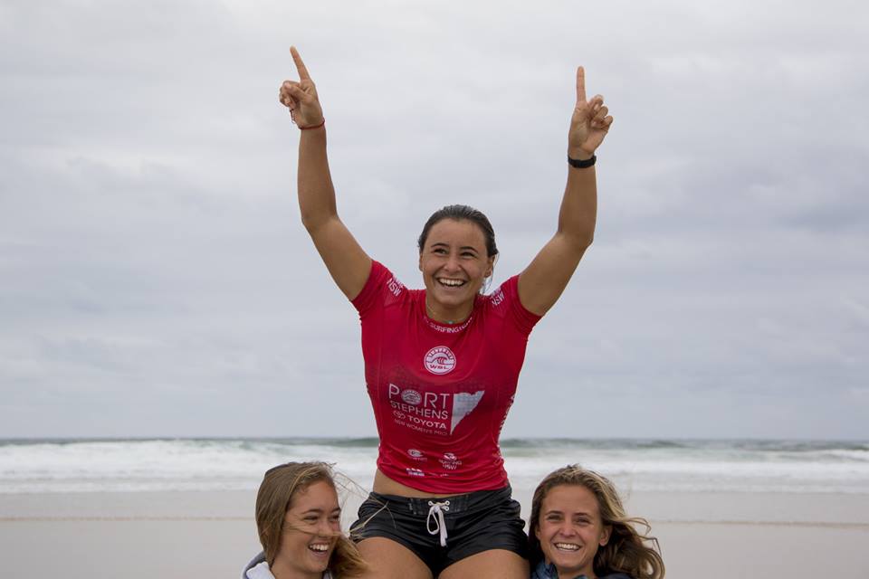 Surf: Johanne Defay devient numéro une mondiale dans sa catégorie