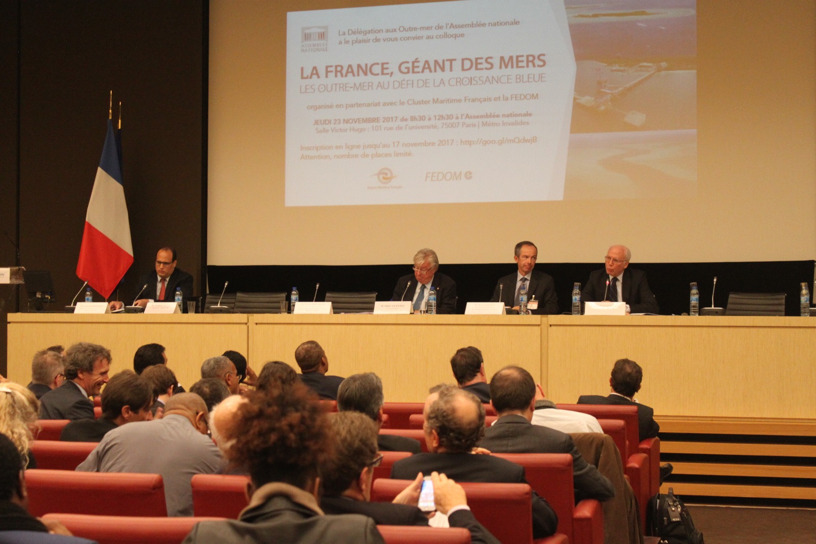 A l’Assemblée nationale, un colloque pour « reconnaître la France comme géant des mers »