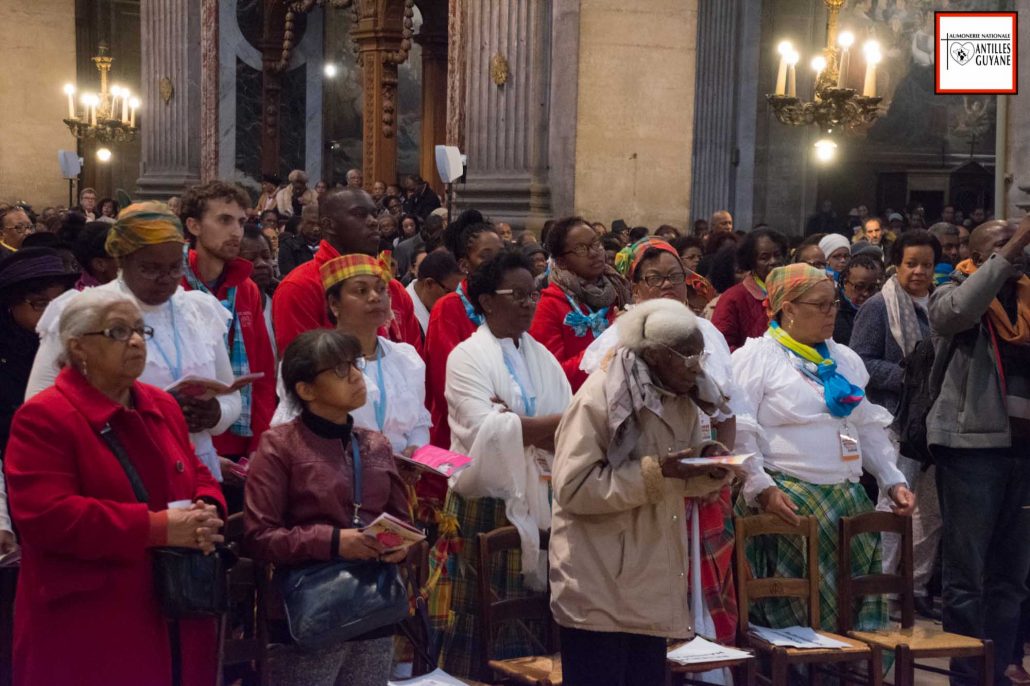 11 Novembre 2017: La Messe des Antillo-Guyanais à Saint-Sulpice animée par l’Evêque de Guadeloupe