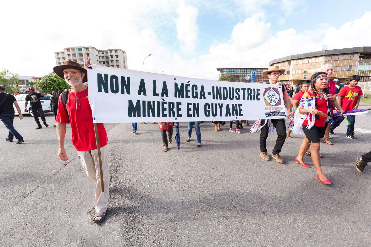 Les opposants au projet Montagne d&rsquo;or en Guyane lauréats du prix Danielle Mitterrand