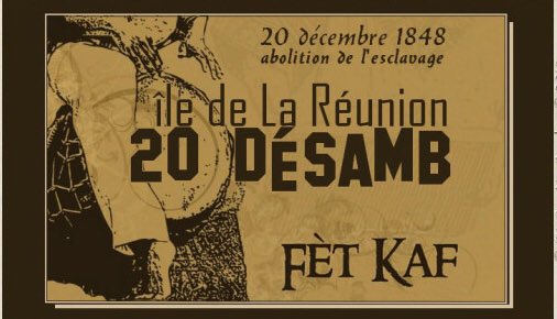 20 décembre: La Réunion commémore la Fet Kaf