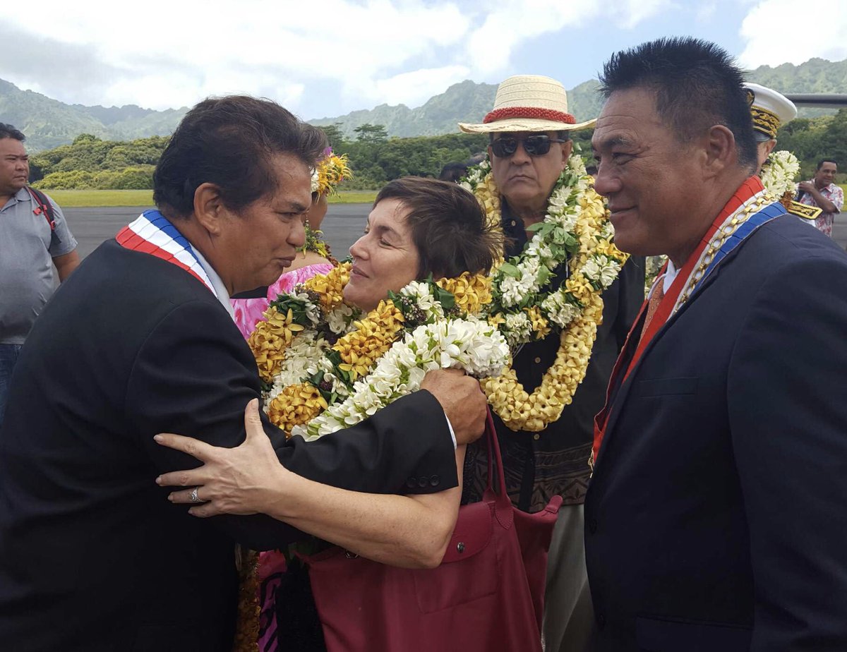 En Polynésie, Annick Girardin se dit ouverte à un nouveau statut pour les îles Marquises