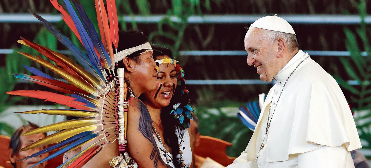« Les peuples autochtones amazoniens n’ont jamais été autant menacés » déclare le Pape François
