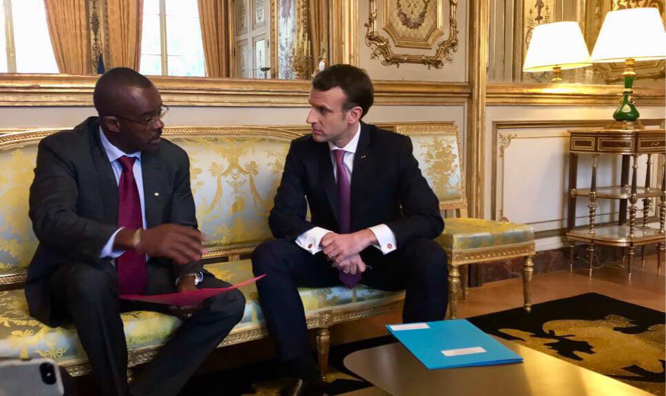 Dossier de l’Eau en Guadeloupe : le Président de Région Ary Chalus a rencontré Emmanuel Macron à l&rsquo;Elysée