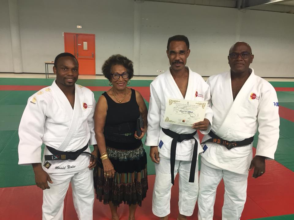 Guadeloupe: Jean-Jacques Félix, premier judoka autiste à recevoir la ceinture noire