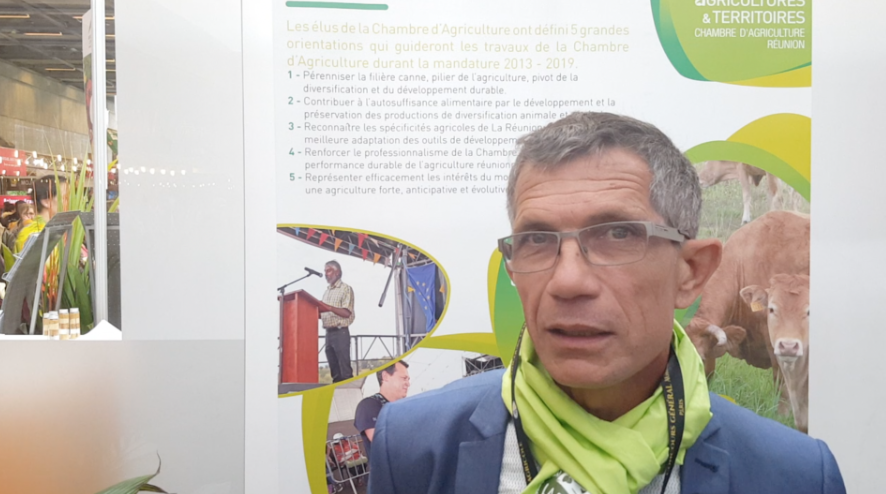 Salon de l’Agriculture 2018: « Notre défi d’aujourd’hui est de garder l’équilibre entre les différentes filières agricoles», Jean-Bernard Gonthier, Président de la Chambre de l’Agriculture de La Réunion