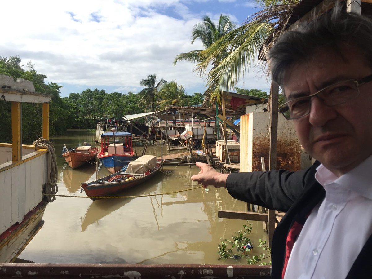 La pêche illégale en Guyane, &laquo;&nbsp;une honte&nbsp;&raquo; selon Jean-Luc Mélenchon