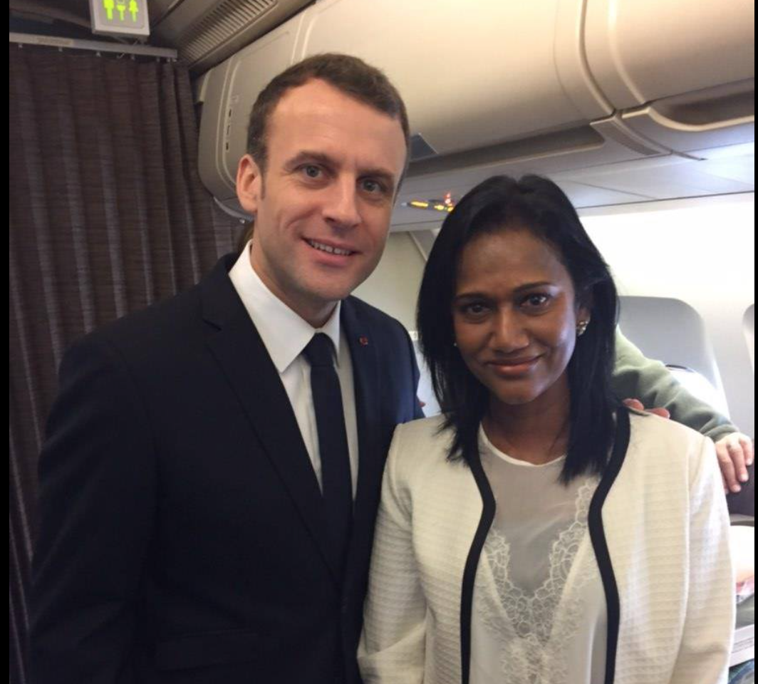 Emmanuel Macron en Inde : La députée de La Réunion Nadia Ramassamy fait partie de la délégation française