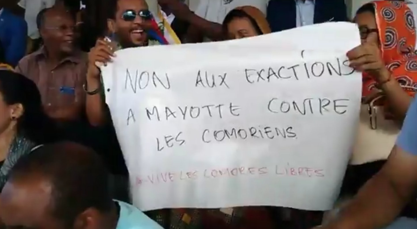 Comores: manifestation de soutien aux Comoriens de Mayotte