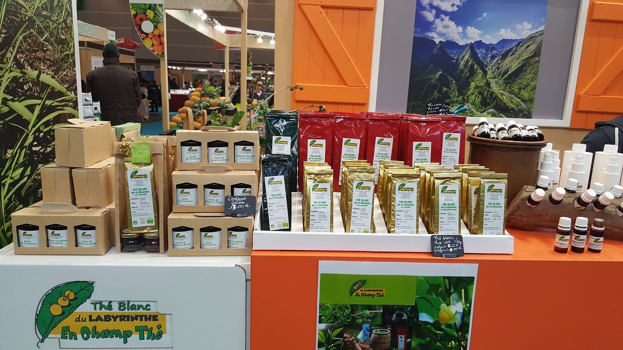 Salon de l’Agriculture 2018 : « Le Labyrinthe en champ Thé », la seule production de thé français est &laquo;&nbsp;made in La Réunion&nbsp;&raquo;