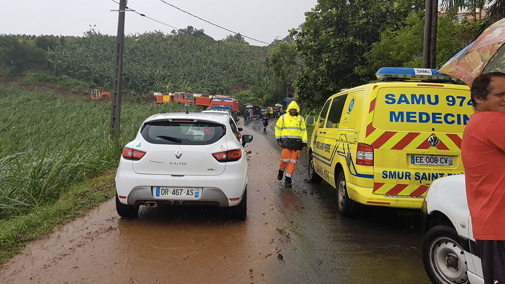 Tempête Fakir : Deux jeunes décédés dans une coulée de boue à La Réunion
