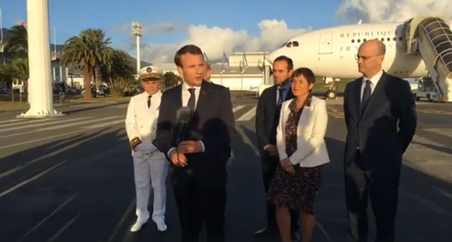 Emmanuel Macron en Nouvelle-Calédonie : Suivez l&rsquo;arrivée du Président de la République en direct sur Twitter et Facebook