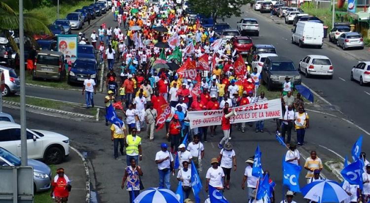 Journée de mobilisation  en Guadeloupe