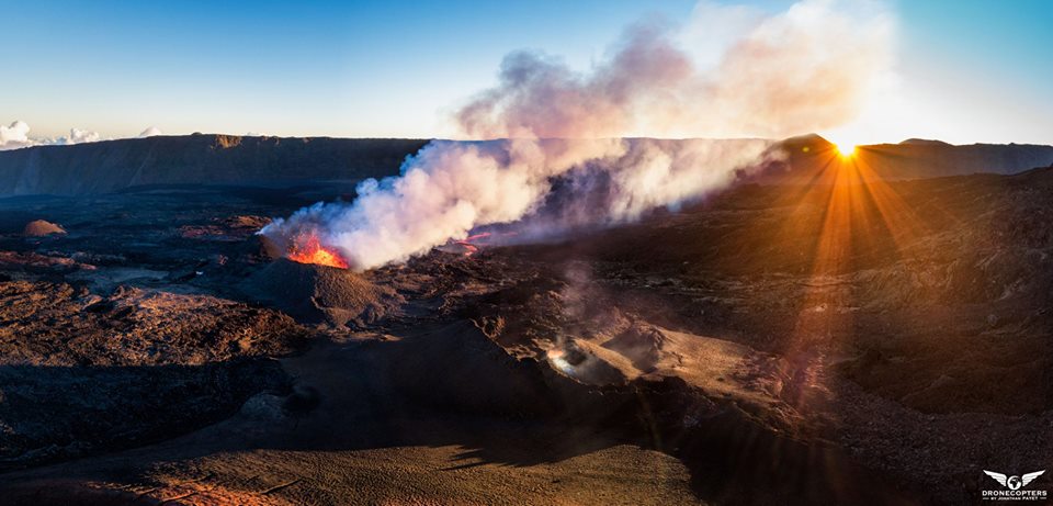 La Réunion : Le Piton de la Fournaise en éruption pour la troisième fois cette année