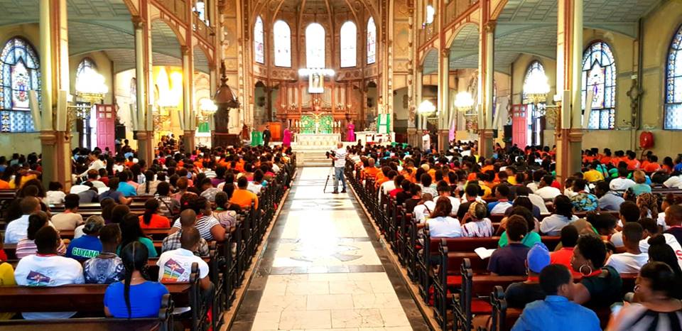 Les jeunes catholiques des Antilles réunis en Martinique